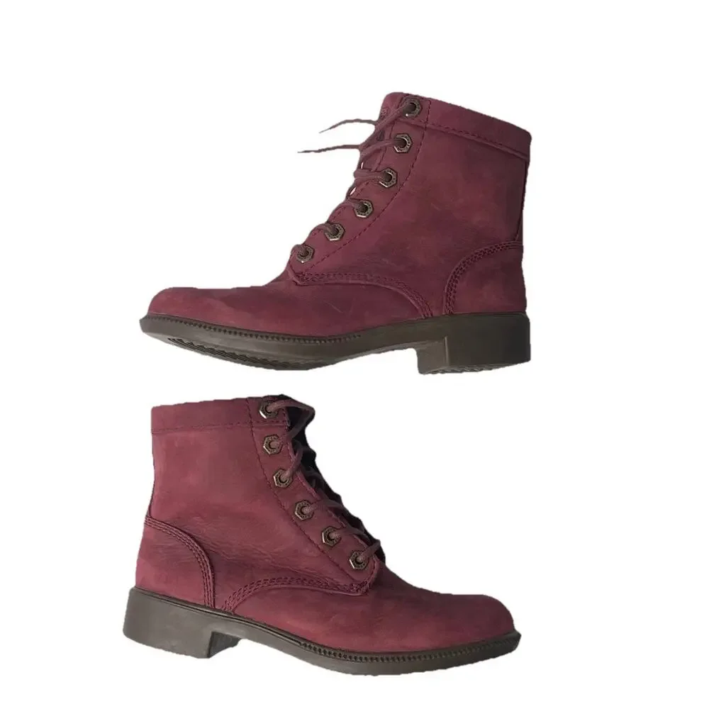 Kodiak Canada's Boots‎ Waterproof Red Suede Leather Women’s Sz US 5 Gorpcore